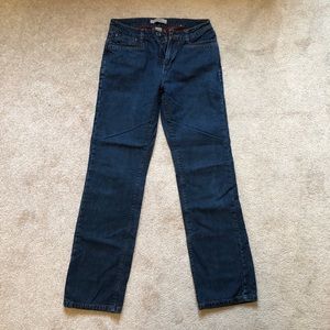 Natural reflections flannel lined jeans
